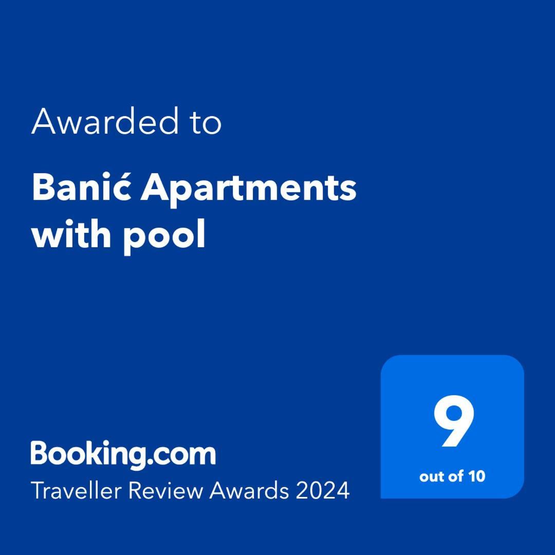 Banic Apartments With Pool Biograd Na Moru Ngoại thất bức ảnh